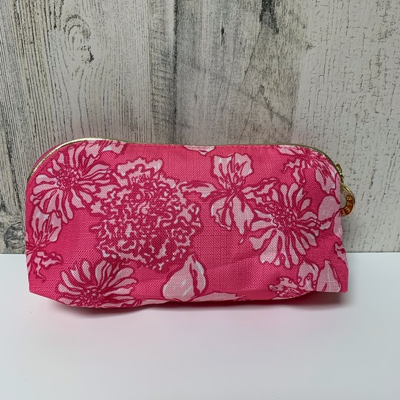 NWOT Lilly Pulitzer Pink Cosmetic Makeup Bag Bundle - Picture 5 of 8